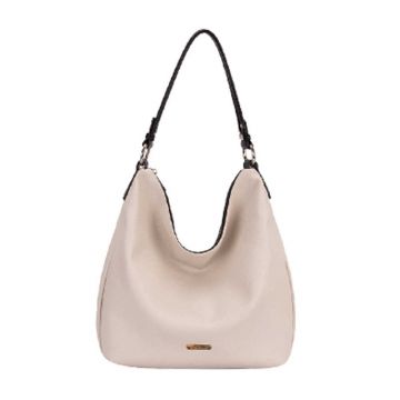 Geanta dama, CREM, 32x11x31 cm - LITTLE MARCEL