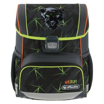 Ghiozdan echipat Loop Plus, dimensiune 37x31x22cm, motiv Wild Life, Herlitz