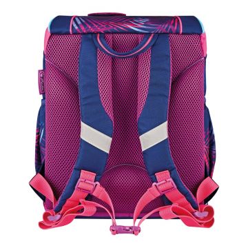 Ghiozdan neechipat UltraLight, dimensiune 36x28x21cm, motiv Tropical Chill, Herlitz