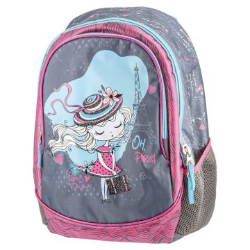 Rucsac Ghiozdan Smash Paris Girl Sazio Neo