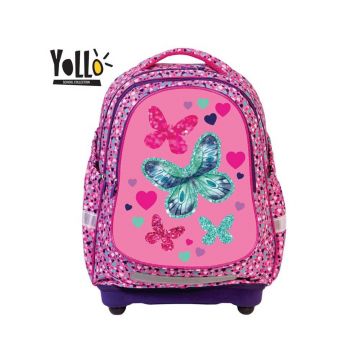 Ghiozdan anatomic, Butterfly, 38cm, Yollo, S-Cool