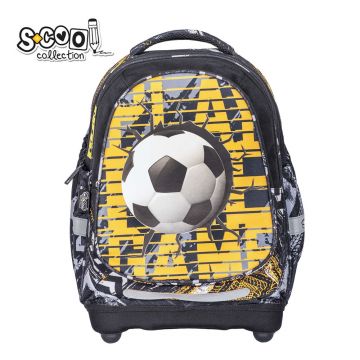 Ghiozdan anatomic, Football, 38x39x19.5cm, SC2115, S-Cool