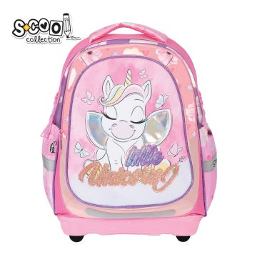 Ghiozdan anatomic, Little Unicorn, 38x39x19.5cm, S-Cool