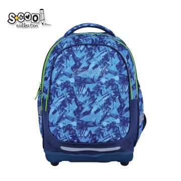 Ghiozdan anatomic sport, 39x33x18 cm S-COOL