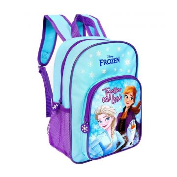 Ghiozdan cu 2 compartimente, Disney Frozen, Together We Lead