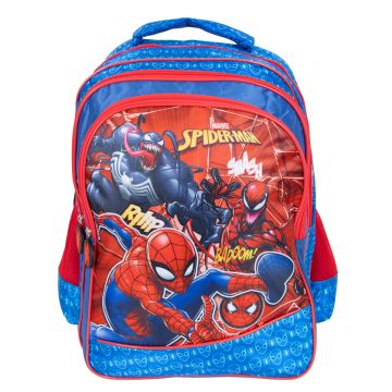 Ghiozdan cu 3 compartimente, Marvel Spiderman