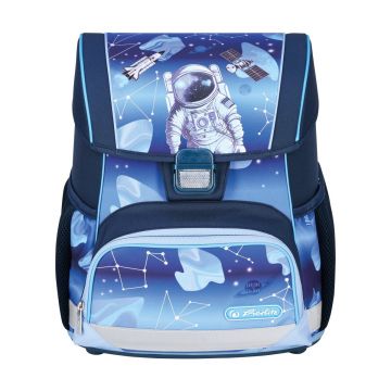 Ghiozdan echipat Loop Plus, 37x31x22 cm, motiv Cosmic Explorer, Herlitz