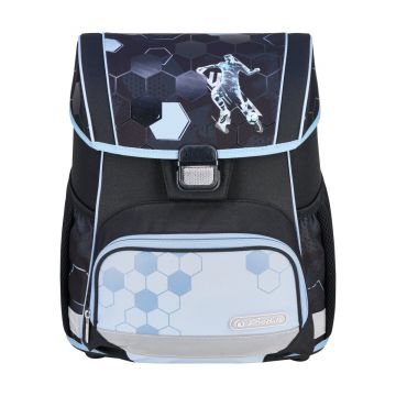 Ghiozdan echipat Loop Plus, 37x31x22 cm, motiv Cyber Soccer, Herlitz
