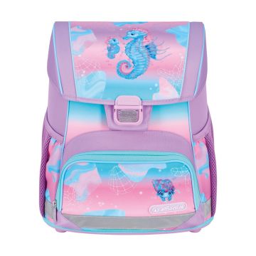 Ghiozdan echipat Loop Plus, 37x31x22 cm, motiv Ocean Lights, Herlitz