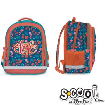 Ghiozdan ergonomic, Love, 38x29x19.5cm, S-Cool