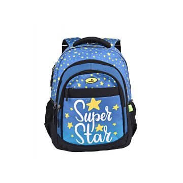 Ghiozdan neechipat 46cm, Ecada Super star  61438
