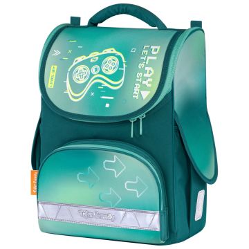 Ghiozdan neechipat Nature Quest Lite, 35x31x19 cm, Time to Play, Tiger Family