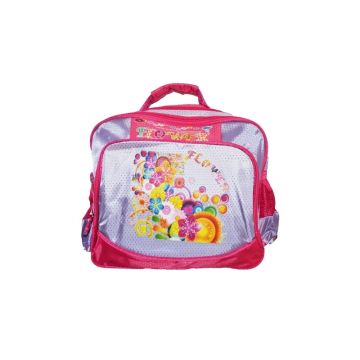 Ghiozdan prescolari, 2 compartimente, 1 buzunar front, bretele reglabile, textil, 30x15x35 cm