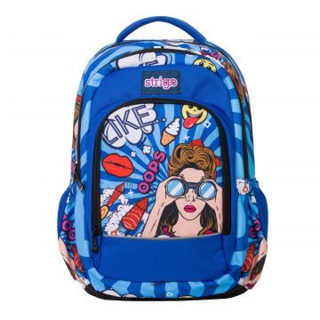 Ghiozdan Strigo Comic Daily  Ergonomic CD3  31l  39X25X14cm
