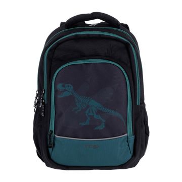 Ghiozdan Strigo Misty+ Black Dinosaur PL004  24L  39X27X18cm