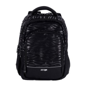 Ghiozdan Strigo Misty+ Black Tiger PL010  24L  39X27X18cm