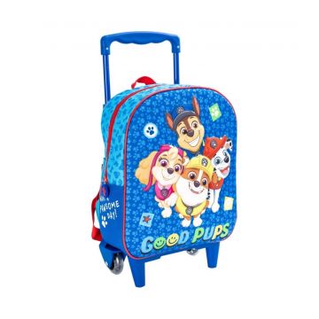 Ghiozdan tip troller, Paw Patrol, 3D, 2024
