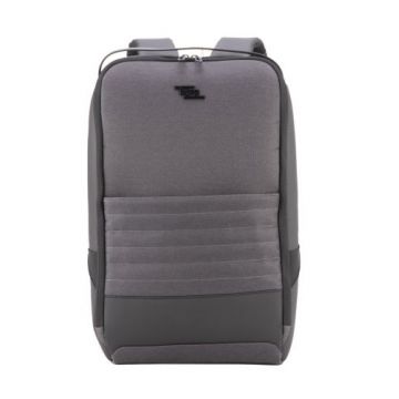 Rucsac bagz stripes, 49x28x16cm, gri/negru, Herlitz