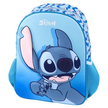Rucsac pentru copii Play 3D Stitch Waves albastru