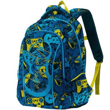 Rucsac Pigna, Games Blue, 49 x 35 x 16 cm