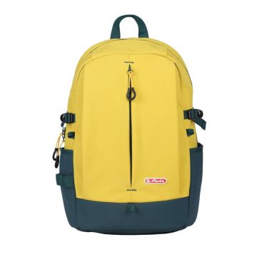 Rucsac Sport, 31x16x44 cm, culoare galben / verde, Herlitz