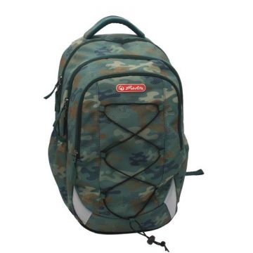 Rucsac Strings Pro, 43x29x22cm, Motiv Green Army, Herlitz