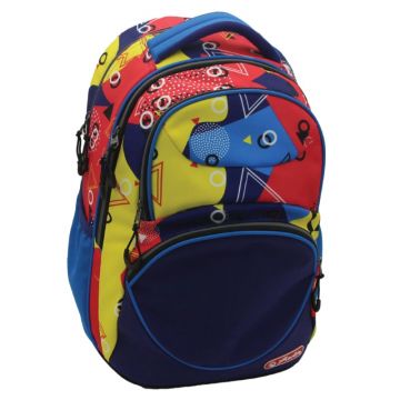 Rucsac Zipper Cube, 43x29x22 cm, motiv Abstract - 2025, Herlitz