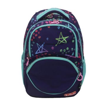 Rucsac Zipper Cube, 43x29x22 cm, motiv Stars, Herlitz