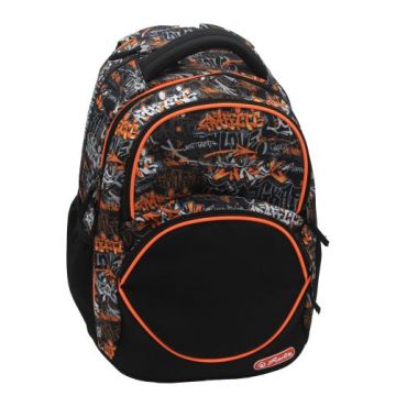 Rucsac Zipper Cube, 43x29x22cm, Motiv Graffiti, Herlitz