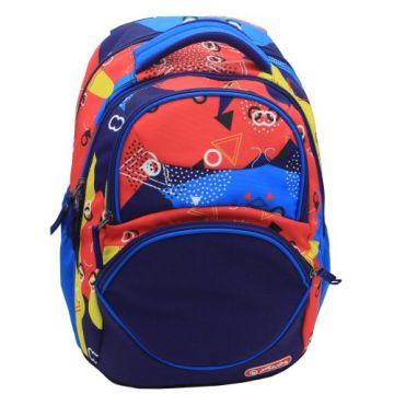 Rucsac Zipper Cube, 43x29x22cm, Motiv Patterns, Herlitz
