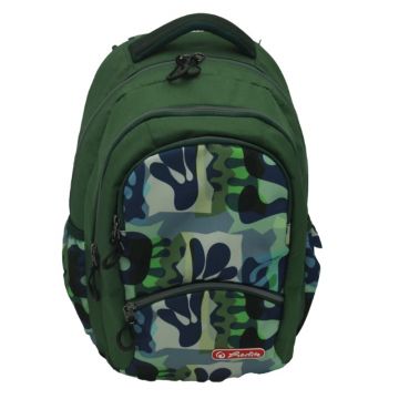 Rucsac Zipper Pro, 43x29x22 cm, Army, 2025, Herlitz