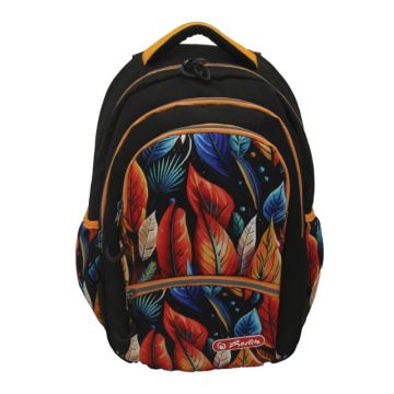 Rucsac Zipper Pro, 43x29x22 cm, motiv Leaves, Herlitz