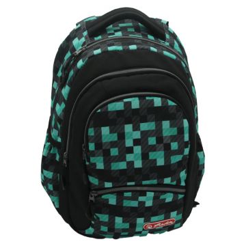 Rucsac Zipper Pro, 43x29x22 cm, motiv Pixel, Herlitz