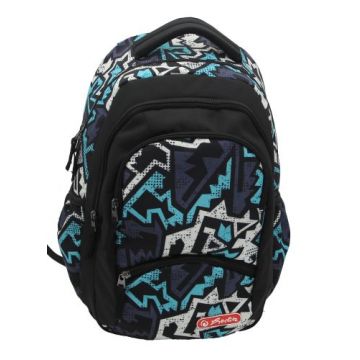 Rucsac Zipper Pro, 43x29x22cm, Motiv Splash, Herlitz