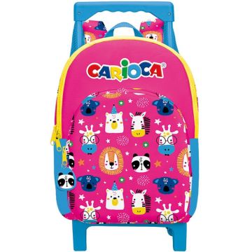 Troler Carioca, Animal Pink, 40 x 28 x 17 cm
