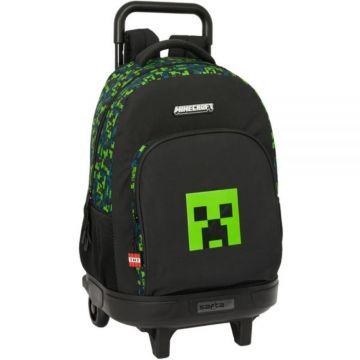 Troler cu rucsac detasabil, Safta, Minecraft, 33 x 45 x 22 cm