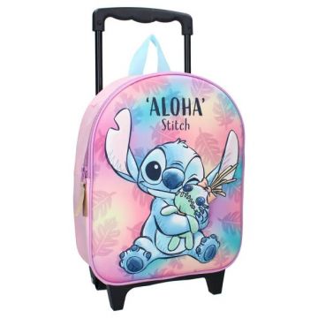 Geanta 3D cu roti Vadobag Stitch Great Escapes 32x26x11 cm