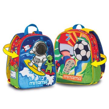 Ghiozdan 2in1, Mitama, Spinny, Surf & Goal