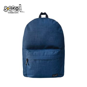 Ghiozdan CLASSIC DENIM, 1 compartiment depozitare, 43x30x16 cm