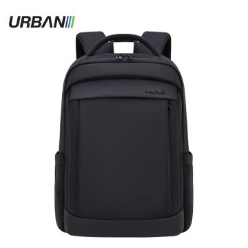 Ghiozdan compartiment laptop, urban black, 44x31x13 cm, Offishop