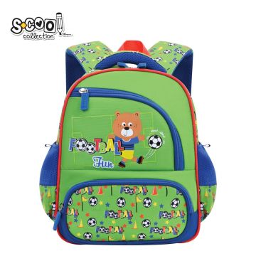 Ghiozdan copii gradinita, FOOTBALL FUN, 1 compartiment depozitare, 11 litri