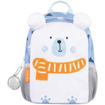 Ghiozdan Mini Dear Friends, Motiv Polar Bear Joe, 26 x 20 x 15 cm