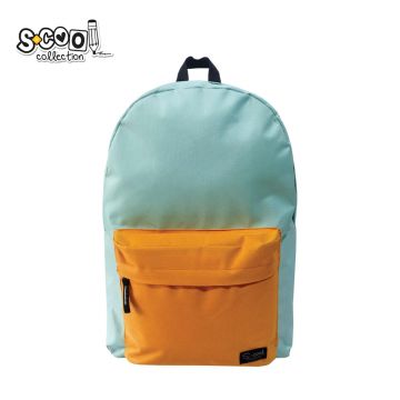 Ghiozdan neechipat classic turcoaz, 43x30x16 cm, S-COOL