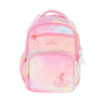 Ghiozdan prescolari, Funtasy, 3 compartimente cu fermoar, cusaturi duble, multicolor
