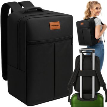Rucsac calatorie, bagaj de mana avion, 40x20x25 cm, 20 litri, bretele reglabile, 470 g