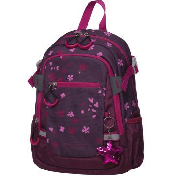 Rucsac clasa pregatitoare, compartimentat, fermoare mari, 25x35x12 cm