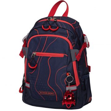 Rucsac ergonomic, elevi clasa pregatitoare, 2 compartimente,11 litri, negru