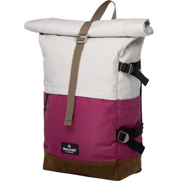 Rucsac Rollup, design minimalist, buzunare, compartiment laptop 15 inch, 29x45–64x17 cm