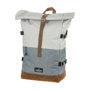 Rucsac Rollup doua culori, compartiment laptop, 30 litri, 29x45–64x17 cm