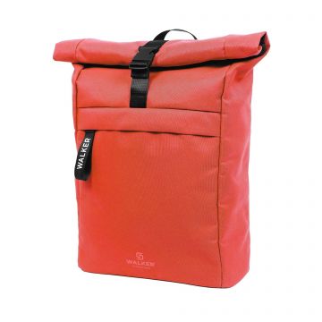 Rucsac Rollup rosu, depozitare laptop 15 inch, impermeabil, 23 litri